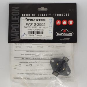 Continental W010-2992 Heat Limit Switch