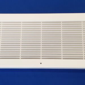 PrimexVents RGB30601 Baseboard Grille, 30 x 6 in, Plastic , White