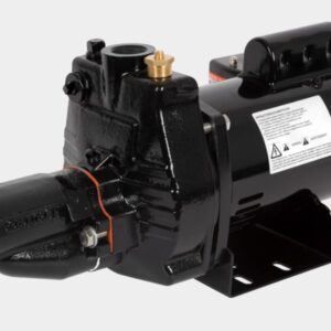 Red Lion 97090501 PW-CJ50 Convertible Jet Pump, 7 gph Flow Rate, 1 Phase, 1/2 hp, 115/230 VAC, Cast Iron