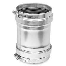 FlexMaster® 2NVUHA3 NovaVent® Universal Appliance Adapter with Back-Flow Preventer, 2.8 x 4 in