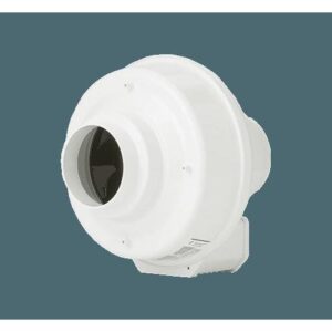 Fantech® 411331 FR 110 In-Line Duct Fan, 115 VAC, 0.72 A, 4 in Duct, 167 cfm, ABS Housing, White