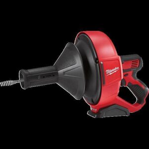 Milwaukee® 2571-20 M12 Cordless Drain Snake, 1-1/4 to 2-1/2 in Drain Line, 25 ft Max Run, 12 VDC, Metal Housing
