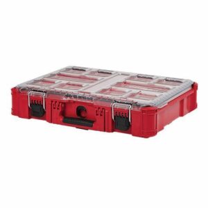 Milwaukee® 48-22-8430 PACKOUT™ Impact Resistant Tool Organizer, 4.61 in H x 15 in W, Polymer, Red