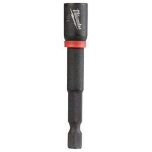 Milwaukee® 49-66-4532 SHOCKWAVE® 1/4 in x 2-9/16 in Magnetic Nut Driver, Steel