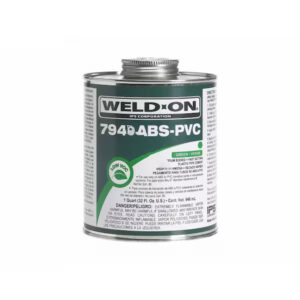 Weld-On® 10275 Transition Cement, Can With Applicator Cap, 236 mL, Green